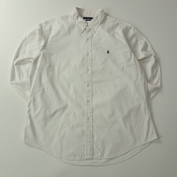 CA511 XL 폴로 커스텀핏 00s 화이트 셔츠 남방