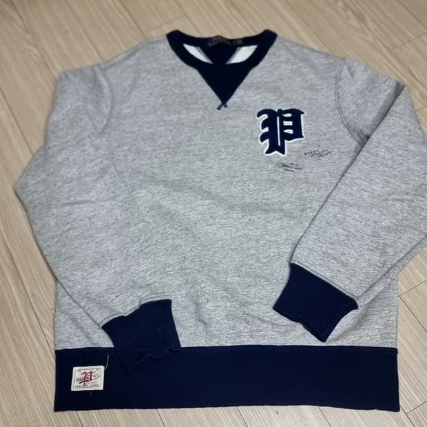 폴로 랄프로렌 그레이 맨투맨 티셔츠(100)