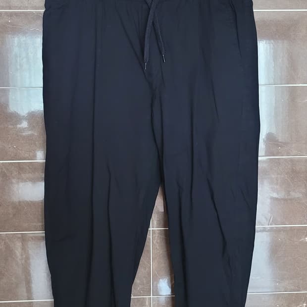 👔남성34~38인치👔ZARA 블랙 조거팬츠(봄~초여름)