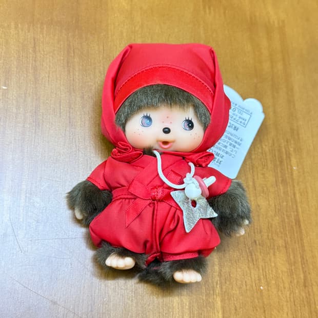 고전 레드 닌자 베비치치 몬치치인형(새상품)