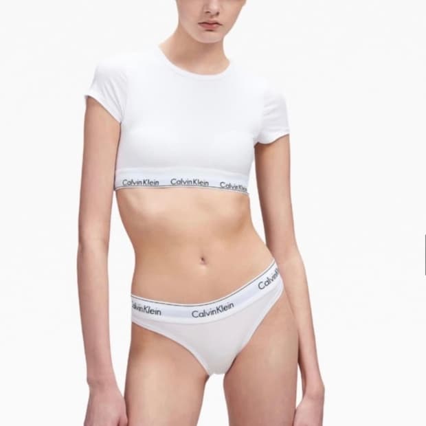 캘빈클라인 언더웨어 티셔츠 브라 새상품