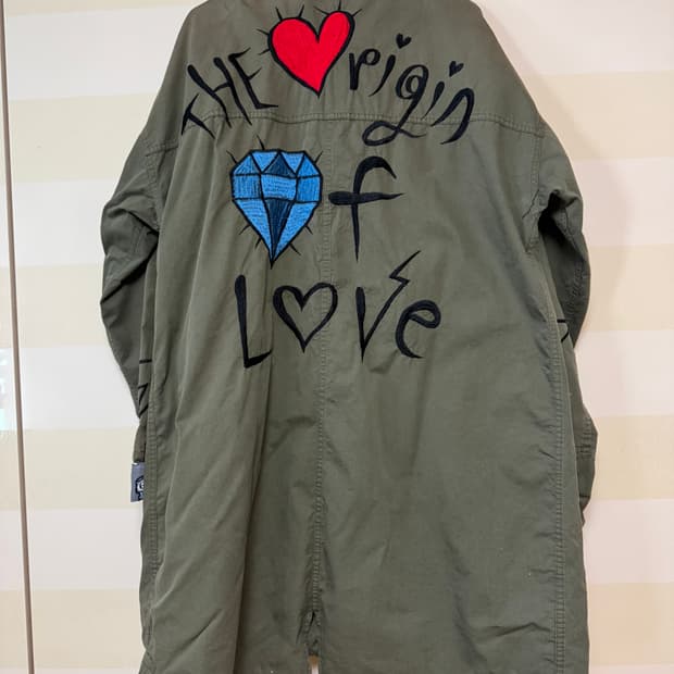 만지 야상 자켓