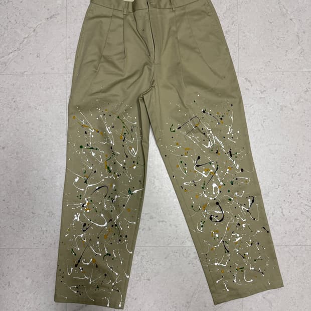 멀티 페인티드 아키택트 팬츠