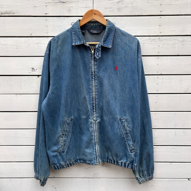 Polo 80~90s 폴로 베이포트 데님 자켓