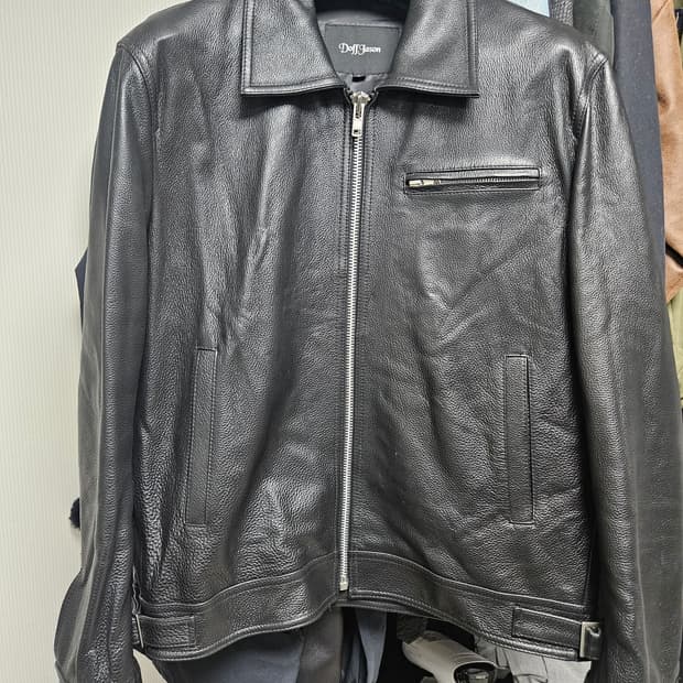 도프제이슨 소가죽 싱글자켓