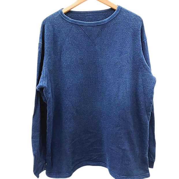 포터클래식 H/W INDIGO THERMAL CREWNECK