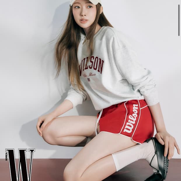 윌슨 피키 쇼츠 레드 S 새상품