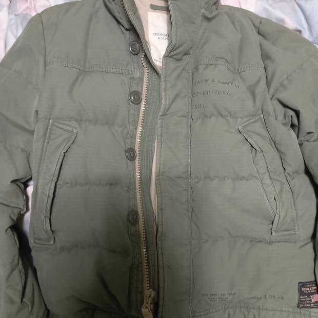 폴로 야상패딩 s