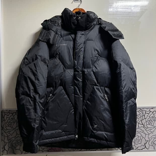 00s 콜럼비아 티타늄 퀼팅 다운 점퍼 XL