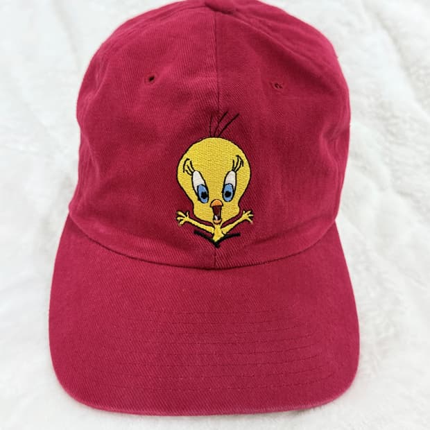 빈티지 트위티 캡 모자 