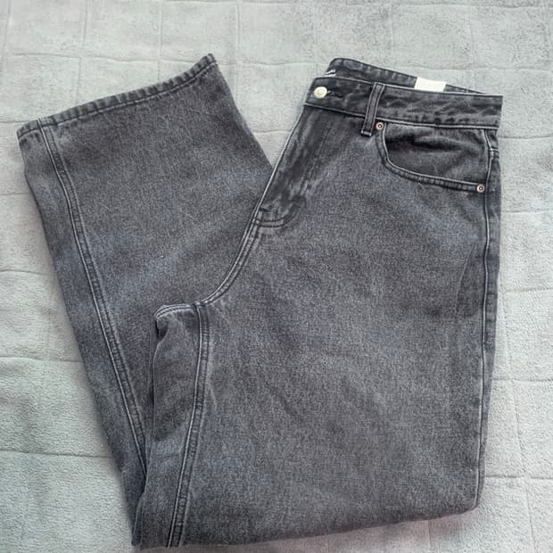 무신사 스탠다드 와이드 데님 32