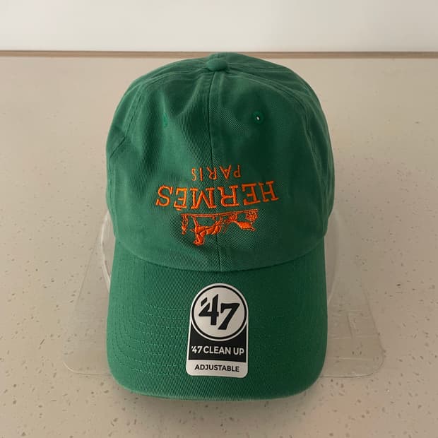 nptsss 47 에르메스 그린 볼캡