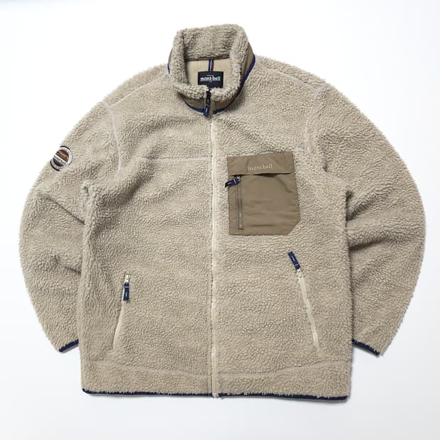 몽벨 Montbell 본딩 플리스 집업 자켓