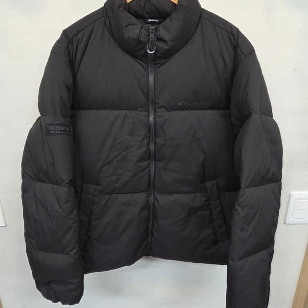 디스커버리 rds 에버튼 숏 다운패딩 105