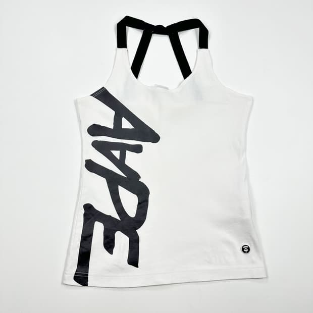 AAPE 에이프 여성 슬림핏 크롭 슬리브리스 여성XS