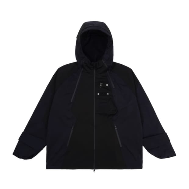 [2] 언더마이카 카메 멀티 지퍼 터틀 쉘 파카 에프터 미드나잇