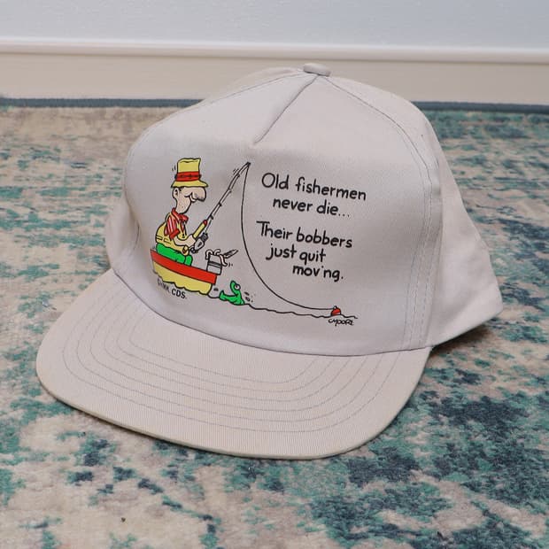 VTG 1990년대 빈티지 트러커 캡 빈티지 모자