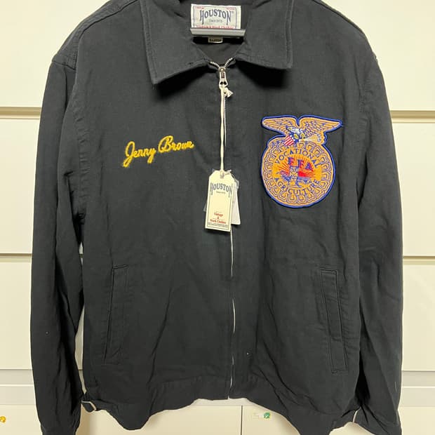 휴스턴 리넨 ffa 자켓 블랙