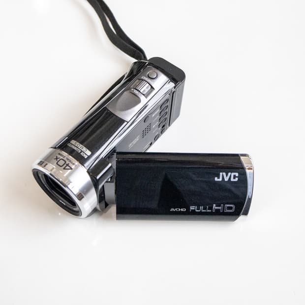 JVC GZ-HM390-K / 빈티지 디지털 캠코더