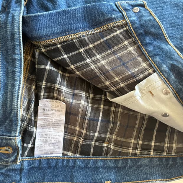 칼하트 워크웨어 데님팬츠