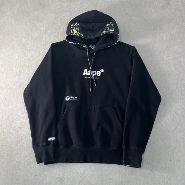 95 Aape 베이프 카모후드 리플렉트 후드  