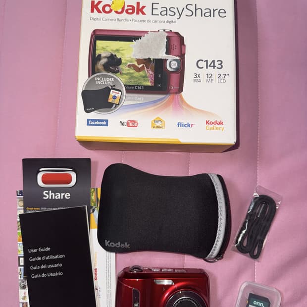 키키 디카 풀박 코닥 c143 