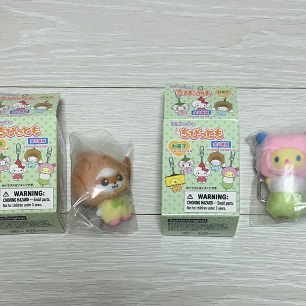 산리오 치비토모 화과자 쿠리링 / 우사하나 세트