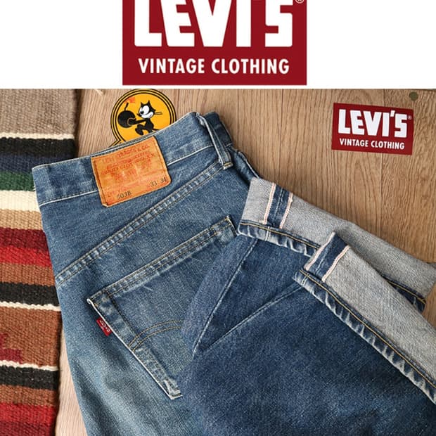 일본판 90s levis 리바이스 LVC 503BXX 빅E 셀비지 데님