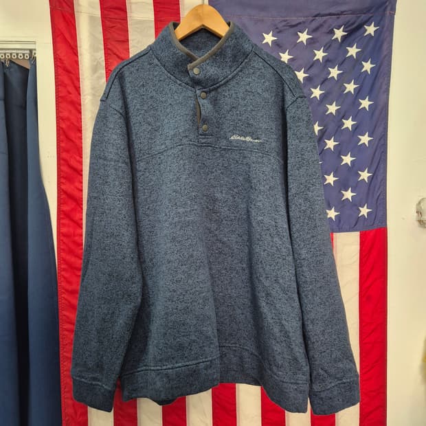 00s 에디바우어 버튼 반집업 신칠라