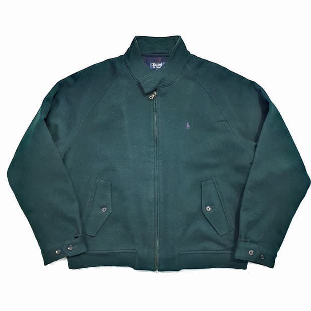 폴로 랄프로렌 울 해링턴 자켓 2xl 빅사이즈 (110 이상) 바라쿠타