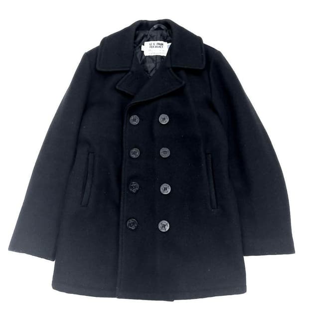 쇼트 740N 블랙 피코트 36사이즈