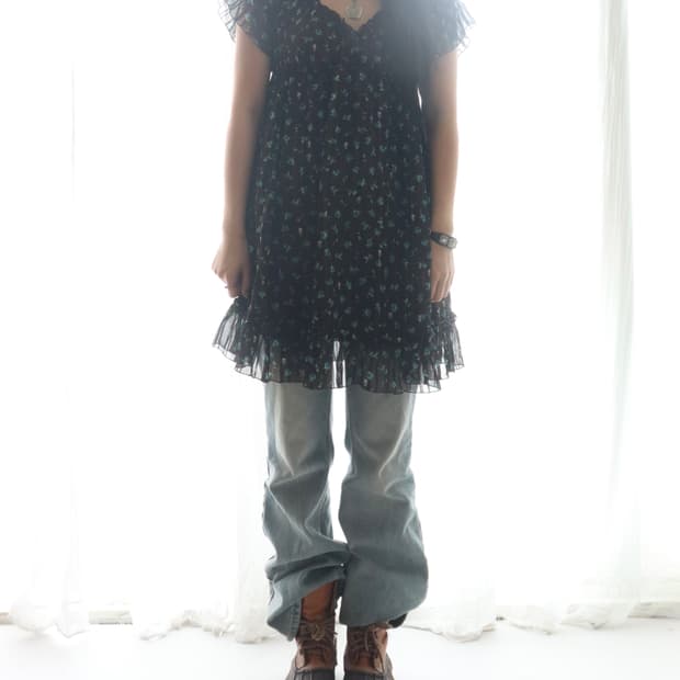 [Hysteric Glamour] Skull Floral Dress