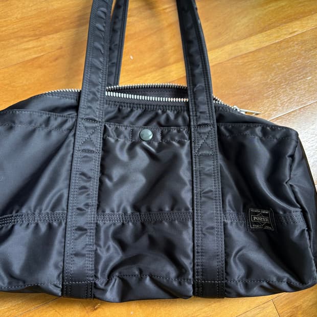 포터 탱커 더플백 라지 블랙