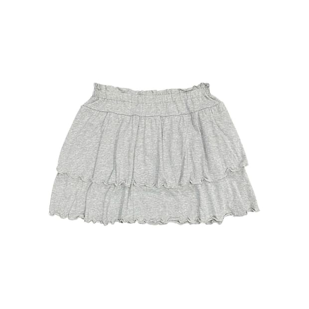 Japanese vtg 프릴 캉캉 져지 미니스커트