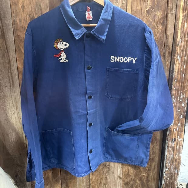 Hand embroidery French work jacket HBT