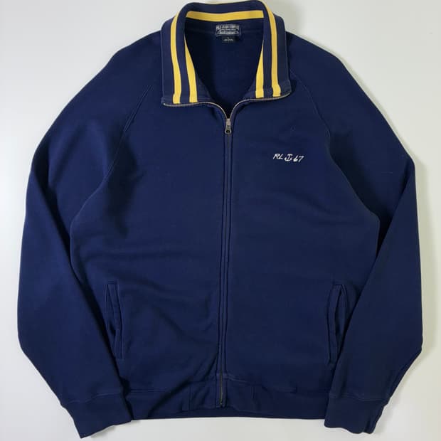 Polo jeans 폴로 진스 RL 자수 코튼 집업 자켓