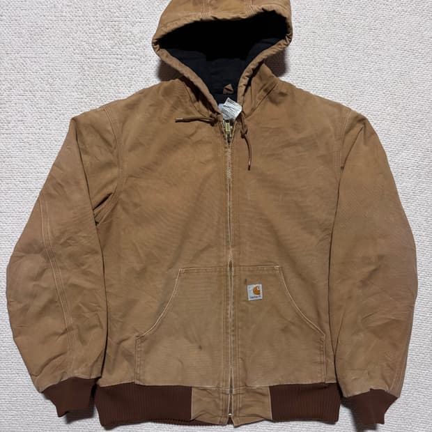 칼하트 USA made J140 브라운 액티브 자켓 M