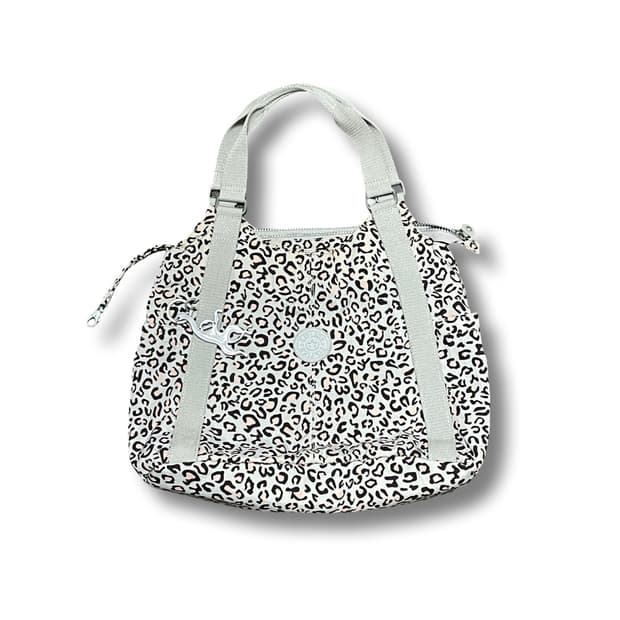 키플링 레오파드 토트백