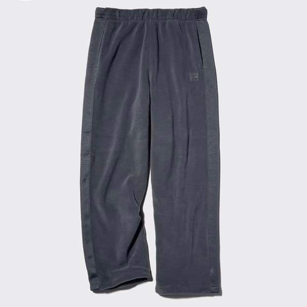 유니클로 니들스와이드팬츠 다크 그레이