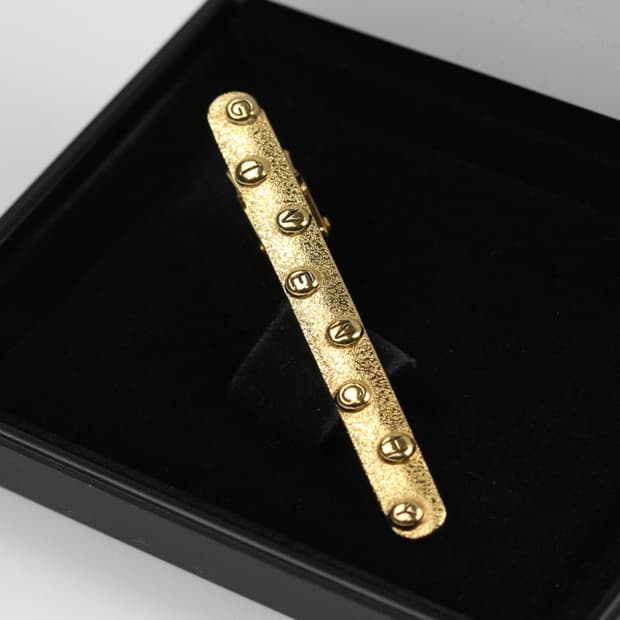 지방시 A등급 5.7cm 이니셜 남자 명품 넥타이핀