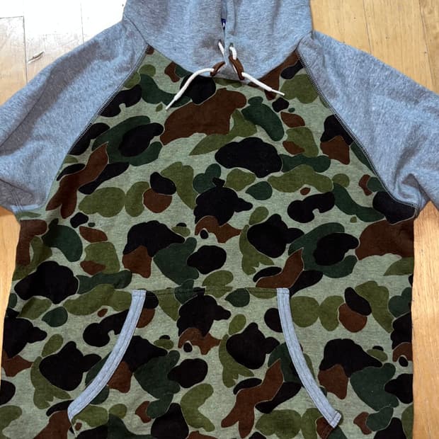 준야 카모플라쥬 후디