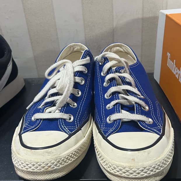 컨버스 척 70 로우 빈티지 러쉬블루 250