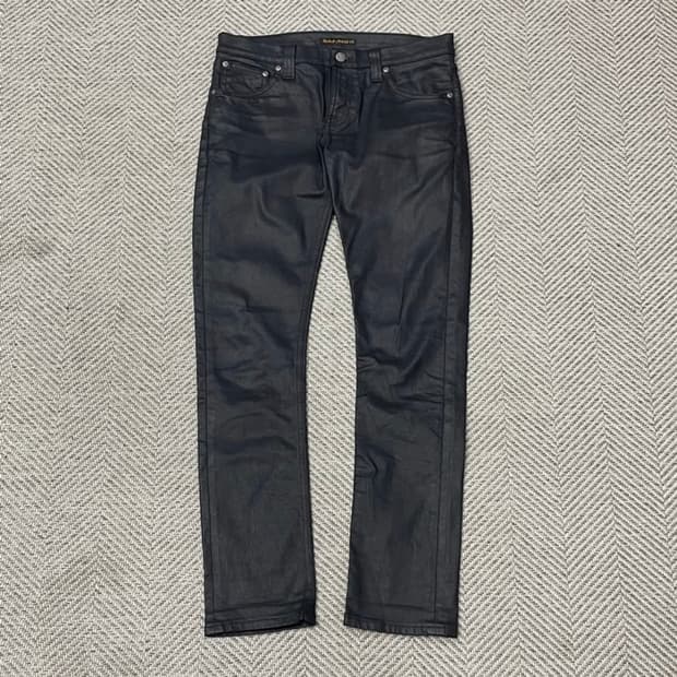 누디진 스키니 코팅진