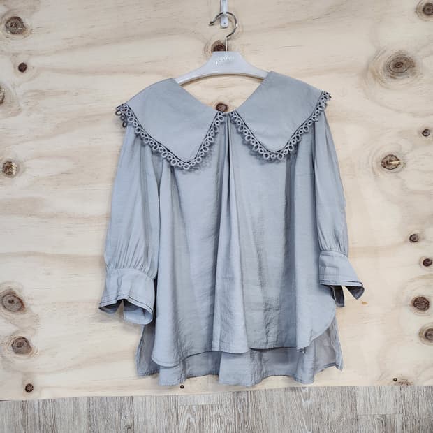 1184) GGPX 빅카라 블라우스