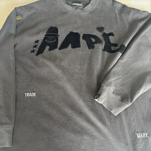 AAPE 롱슬리브 XL