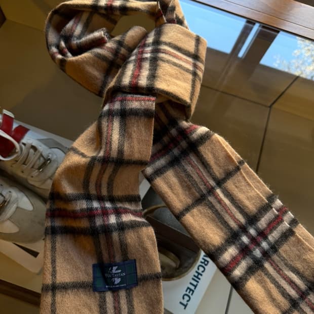 YUR TARTAN 램스울 머플러