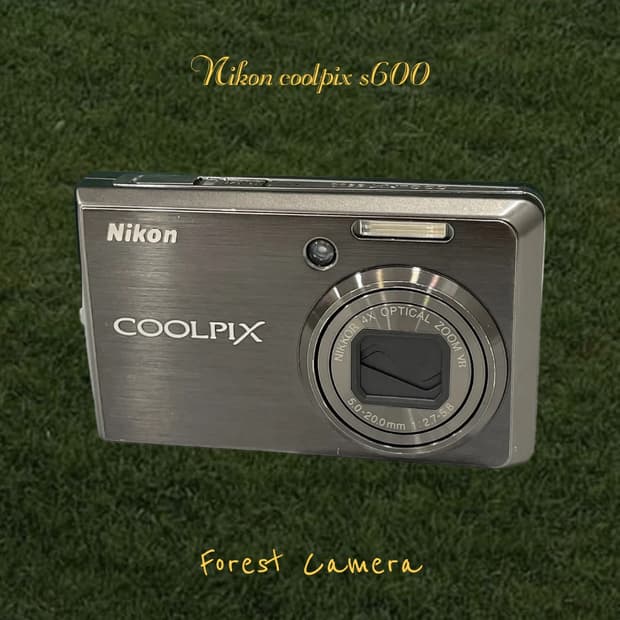 니콘 쿨픽스 s600 디지털카메라 빈티지디카 캠코더