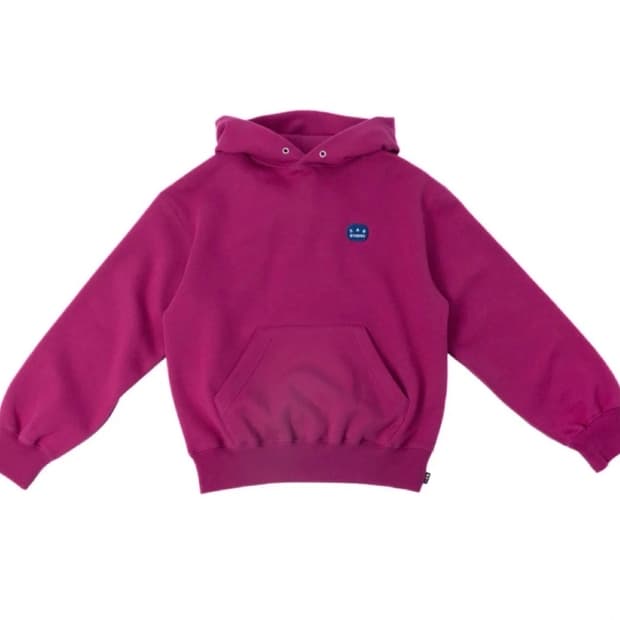 IAB 아이앱 패치후드티 마젠타 M