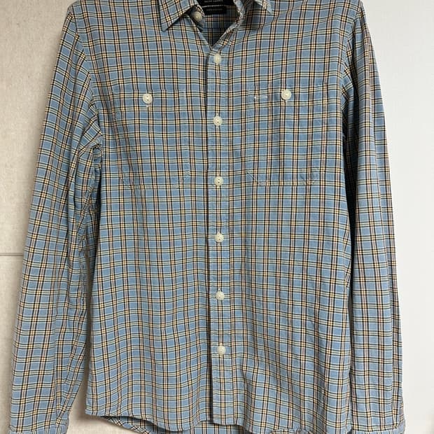 rrl 체크 셔츠 s