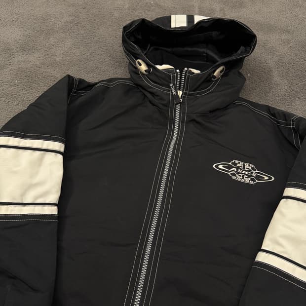 [ 정품/105 ] 아식스 리얼 스포츠팀 스티치 바람막이 자켓